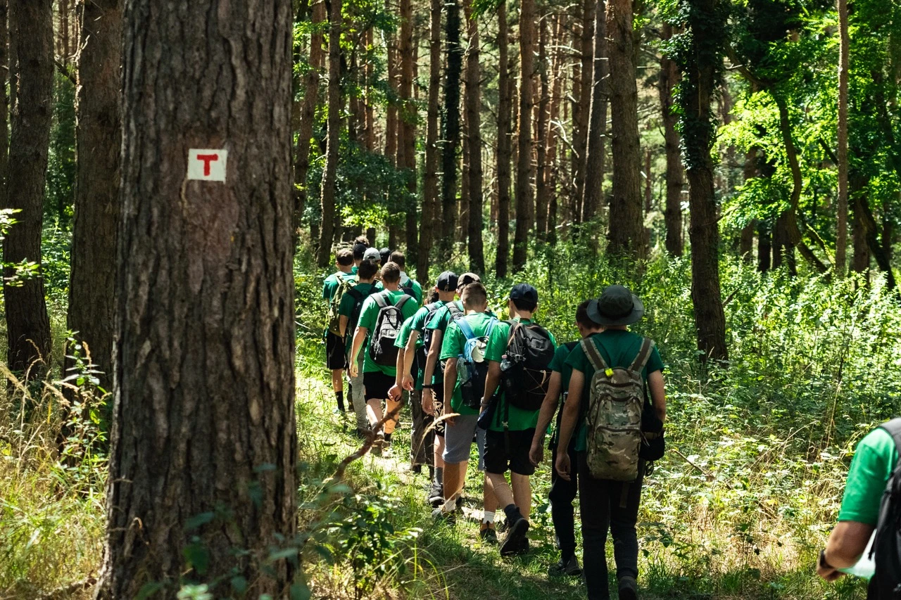 Elindult a jubileumi Erdei Vándortábor-szezon - 10 éve fedezik fel a diákok Magyarország erdeit